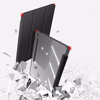 DUX DUCIS TOBY vāciņš ar zīmuļa turētāju SAMSUNG Tab S10 FE Plus melns