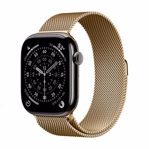 Ремешок Crong Milano Steel из нержавеющей стали для Apple Watch 38/40/41/42 мм, розовое золото