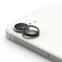 Ringke Camera Frame aizsargstikls 2 komplekts iPhone 16e - melns