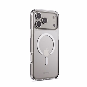 Crong Clear MAG Cover MagSafe vāciņš ierīcei iPhone 17 Pro Max, caurspīdīgs