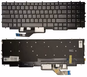 Keyboard DELL G7 17 7700, ar backlight, US