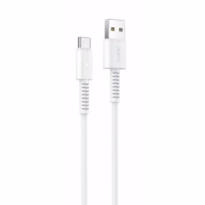 YESIDO KABELIS CA120 180W USB/TYPE-C 1M PVC 2A balts