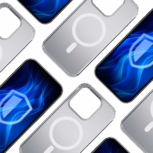 3mk Frosty Magnētiskais balts viedtālruņa apvalks Apple iPhone 15 Pro Max - balts