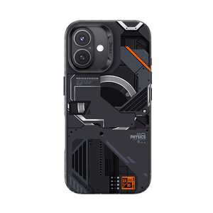 Benks Magnētiskais Mecha sērijas viedtālruņa apvalks Iphone 16 Plus melns