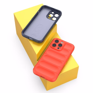 Magic Shield viedtālruņa apvalks iPhone 13 Pro Max elastīgs bruņu sarkanas krāsas vāks