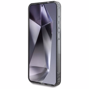 Karl Lagerfeld Poga Choupette Galva Drukāts Logotips Magnētiskais Samsung Galaxy S25 viedtālruņa apvalks melna