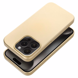 METALLIC viedtālruņa apvalks IPHONE 15 Pro Pro zelta