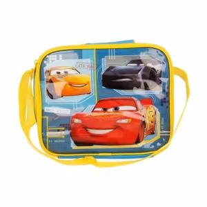 Cars termo soma pusdienām ar plecu siksnu, dzeltena