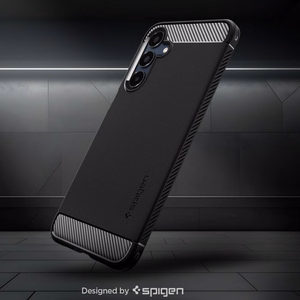 Spigen Rugged Armor viedtālruņa apvalks Samsung Galaxy A16 4G / 5G - melns