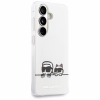 Karl Lagerfeld IML Peekaboo Karl&Choupette MagSafe Maciņš for Samsung Galaxy S26 - caurspīdīgs
