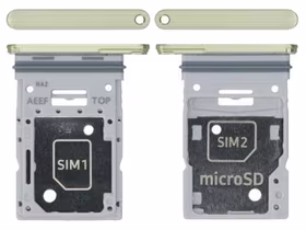 SIM kartes turētājs Samsung A556 A55 5G Awesome Lemon oriģināls (servisa komplekts)