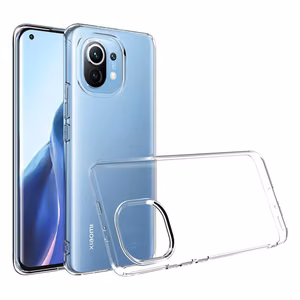 Viedtālruņa apvalks īpaši plāns 0,5 mm paredzēts Xiaomi 12 / 12X caurspīdīgs