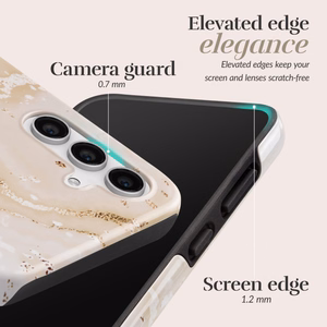 MIO Gold Marble Magsafe maciņš Samsung S24 FE 5G