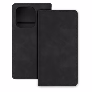 Smart Suede maciņš Honor 600 lite melns