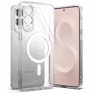 Ringke Fusion magnētiskais viedtālruņa apvalks MagSafe Samsung Galaxy S25 Edge - caurspīdīgs