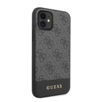 Guess 4G Stripe Collection viedtālruņa apvalks iPhone 11 6.1" / Xr - Pelēks