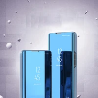 Clear View viedtālruņa apvalks Samsung Galaxy A24 4G ar atloku melna