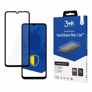 3mk HardGlass Max Lite - закалённое стекло для Xiaomi Redmi 12C (чёрный)