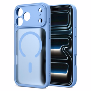 Tech-Protect BasicMag MagSafe maciņš, paredzēts iPhone 17 Pro / 18 Pro, matēti gaiši zils