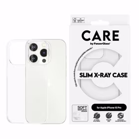 CARE by PanzerGlass plāns X-Ray viedtālruņa apvalks iPhone 15 Pro - caurspīdīgs