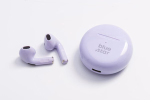 Wireless earbuds BLUE STAR Circle Beat TX3 TWS lavender