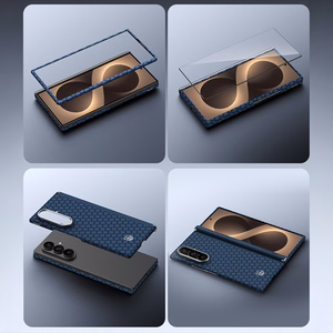 Benks Magnetic Armor Grid Air Grand Combo maciņš Samsung Galaxy Z Fold 8 Ultra, zils (C.K.FL.SA.BE.S051)