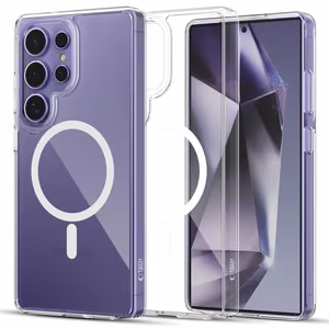 Tech-Protect FlexAir Hybrid Magnētiskais viedtālruņa apvalks Samsung Galaxy S25 Ultra - Caurspīdīgs