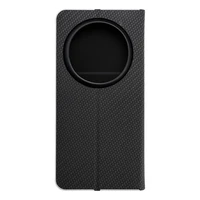 LUNA Book Carbon viedtālruņa apvalks Xiaomi 14 Ultra melns