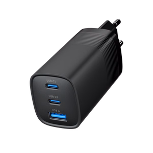 Gembird TA-UC-PDQC65-01-BK mobile device charger Universal melns AC Fast charging Indoor