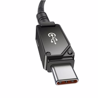 Baseus Unbreakable USB C to iP cable 2 m 20 W melns