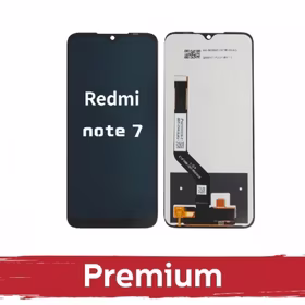 LCD Displejs Saderīgs ar Huawei Redmi Note 7 (7 Pro) Melns OEM