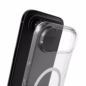 Puro Impact caurspīdīgs D3O TPU+PC magnētiskais viedtālruņa apvalks iPhone 17 Air - caurspīdīgs