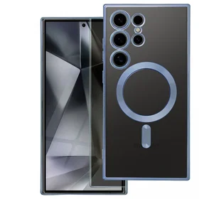 ELECTRO MAG COVER maciņš saderīgs ar MagSafe SAMSUNG A37 titāna zils