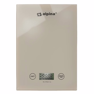 Alpina digitālie virtuves svari, līdz 5 kg