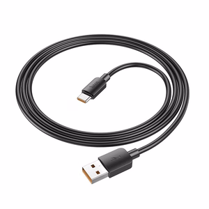Кабель USB A на USB C Hoco PD 6A 100W 1 m X96 черный