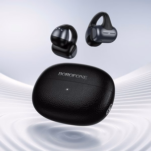 Melnas TWS Bluetooth austiņas Borofone BW100 Sunshine