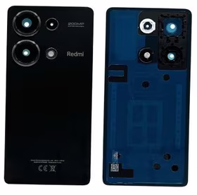 Aizmugurējais vāciņš priekš Xiaomi Redmi Note 13 Pro 4G Midnight Melns original (service pack)