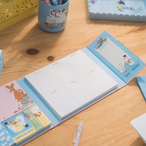 Moomins A4 nedēļas plānotājs ar līmlapiņām