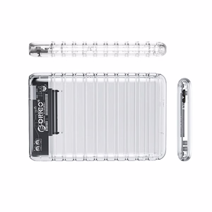Orico 2139U3-V1 2.5" HDD/SSD USB Micro-B 5Gb/s disku ierīce - caurspīdīga
