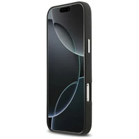 BMW Sign pilnībā pārklājošs metāla magnētiskais viedtālruņa apvalks iPhone 17 Pro Max - melns