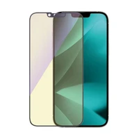 PanzerGlass īpaši plats antibakteriāls aizsargstikls ar zilās gaismas filtru un pozicionētāju iPhone 14 Plus / 13 Pro Max