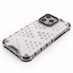 Honeycomb Case броневой чехол с TPU бампером для iPhone 13 Pro синий