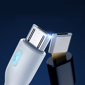 Joyroom Premium Series A13 USB-A / micro USB 2.4A 2 m kabelis - balts