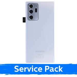 Back Cover Compatible With Samsung N985 (N986) Note 20 Ultra / Mystic White / (Service Pack)