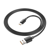 Kabelis USB A uz USB C Hoco PD 6A 100W 1 m X96 melns