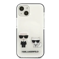 KARL LAGERFELD KLHCP13MTPECKW IPHONE 13/14/15 6.1 "MACIŅŠ BALTS / BALTS KARL & CHUPETTE