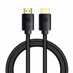 Baseus High Definition Series 8K HDMI kabelis 1m - melns