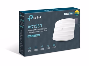 TP-Link Omada EAP225 bezvadu piekļuves punkts 1350 Mbit/s balts Power over Ethernet (PoE)