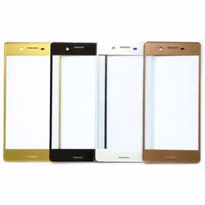 Outer Screen Glass Saderīgs ar Sony Xperia X F5121 Zeltains HQ