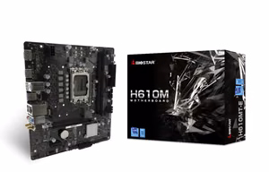 Biostar H610MT-E mātesplate Intel H610 LGA 1700 micro ATX